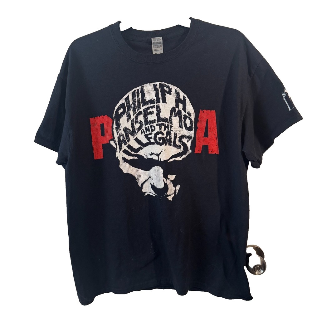 Philip H Anselmo & The Illegals Tee Size L Vulgar Display Pantera Live 4/9/21